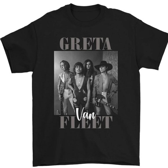 Greta Van Fleet Band T-shirt Gift for Men Women Fans GV14 - Picture 1 of 1